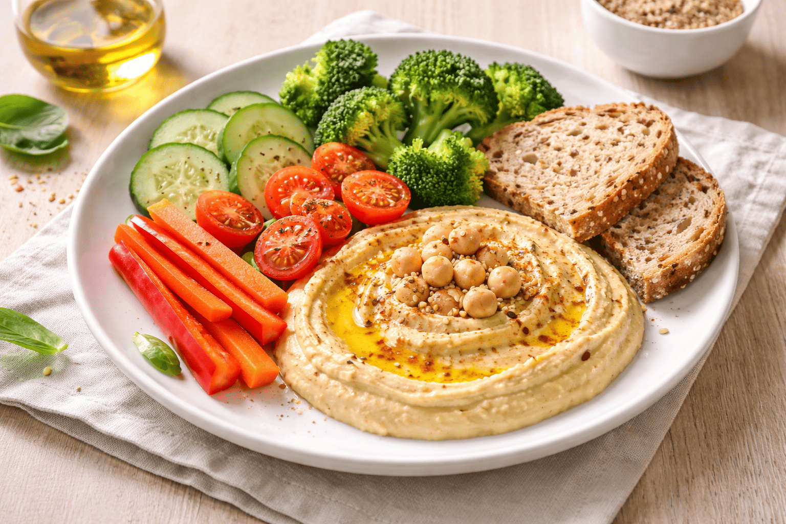 영양 균형을 잡는 후무스의 장점