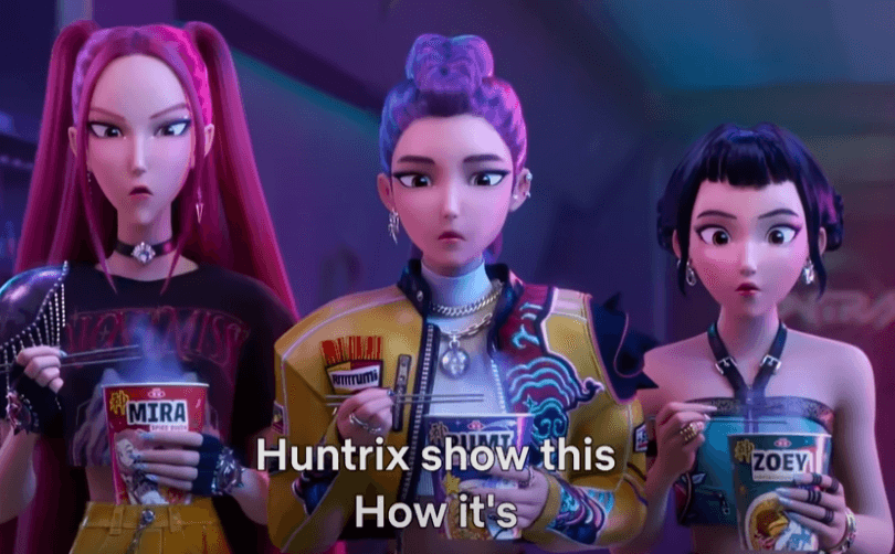 아이돌 무대를 연상케 한 제작