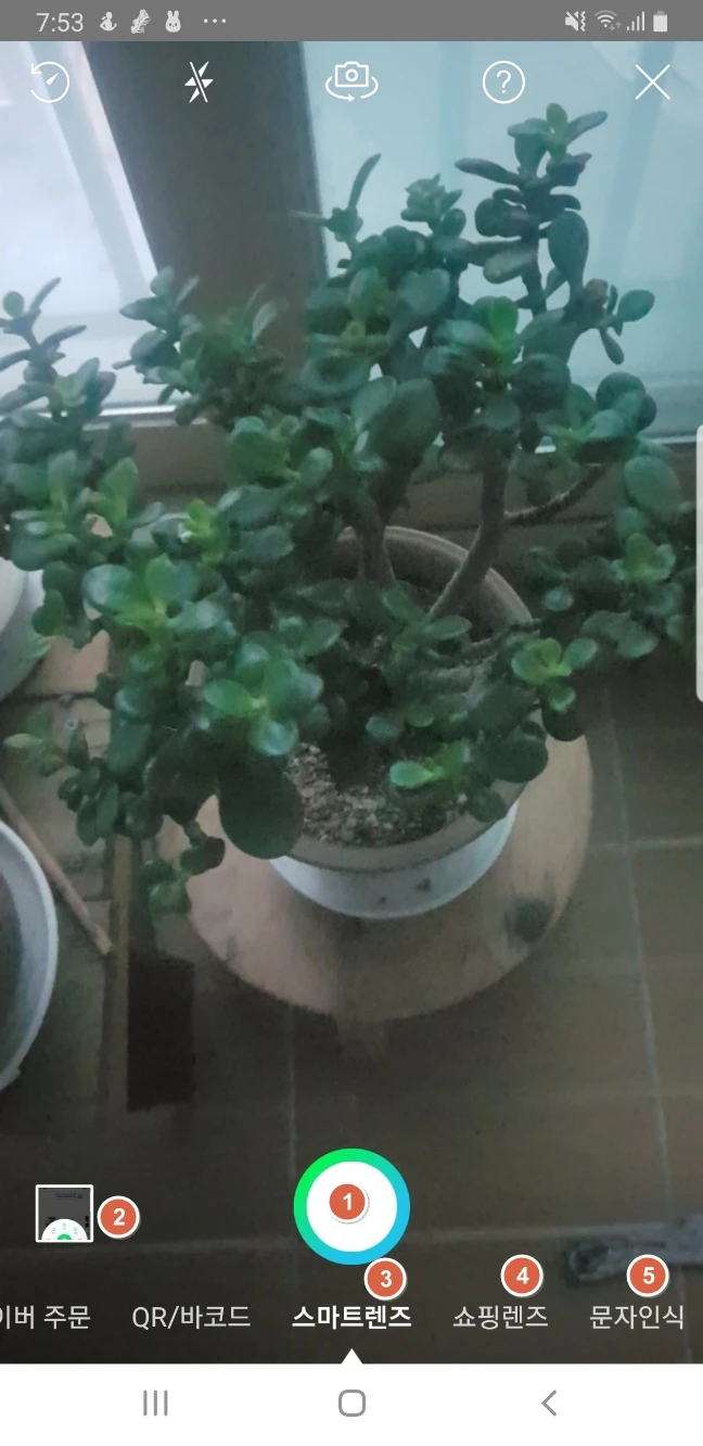 스마트 렌즈 활용 방법