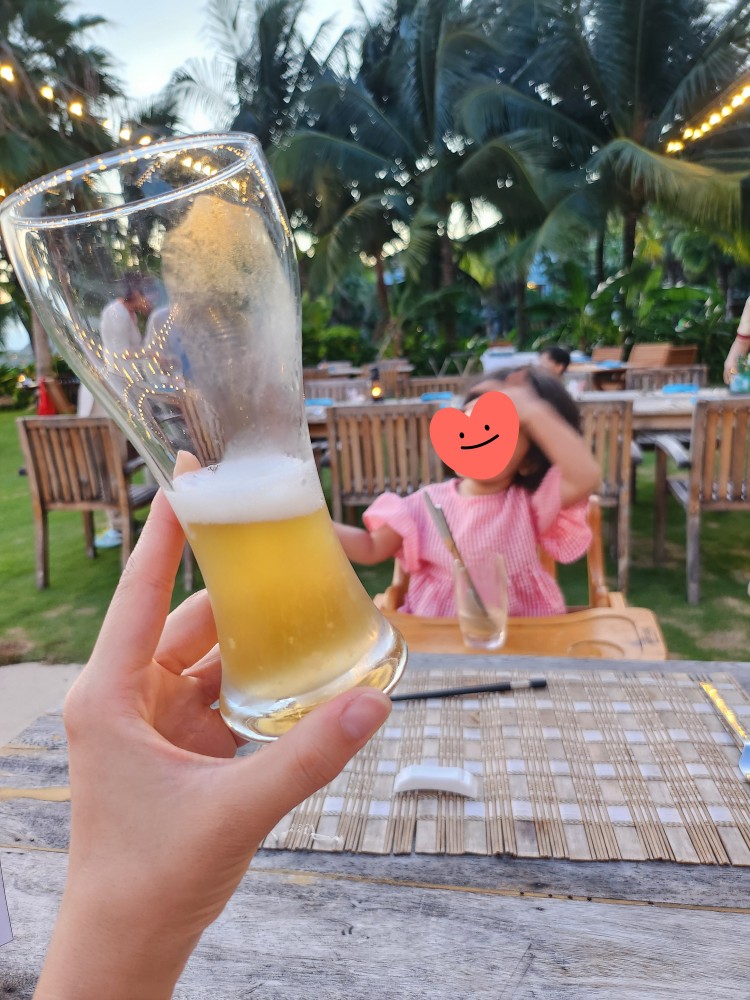 맥주 한 잔