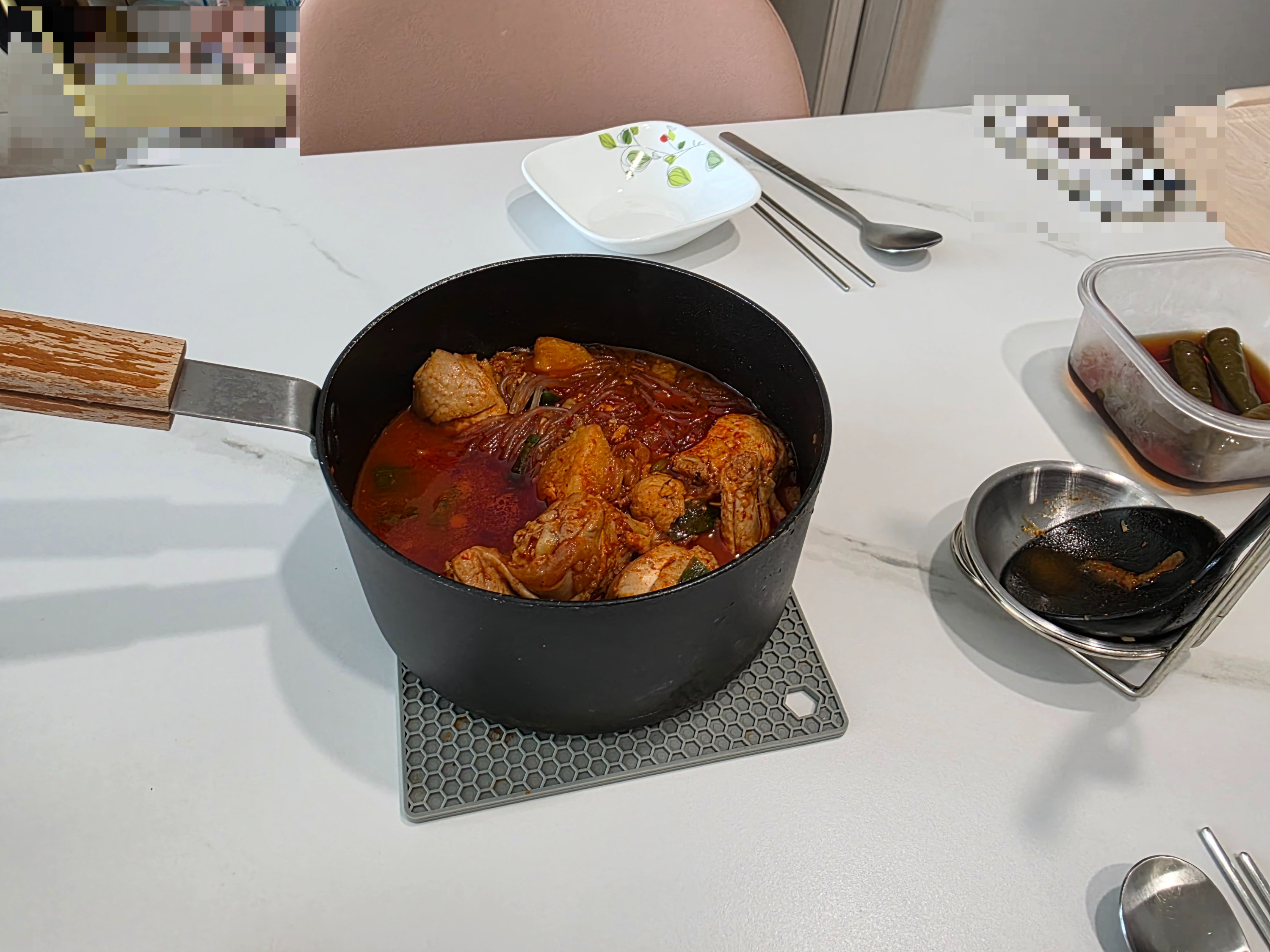 세종 우리식당 닭도리탕 참숯석쇠불고기 가격 주차 포장 06