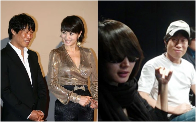 배우 유해진과 배우 김혜수가 함께 나란히 찍힌 이미지