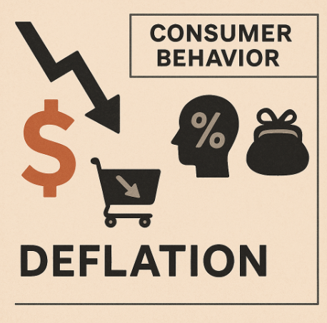 디플레이션 시대, 소비자 행동 변화