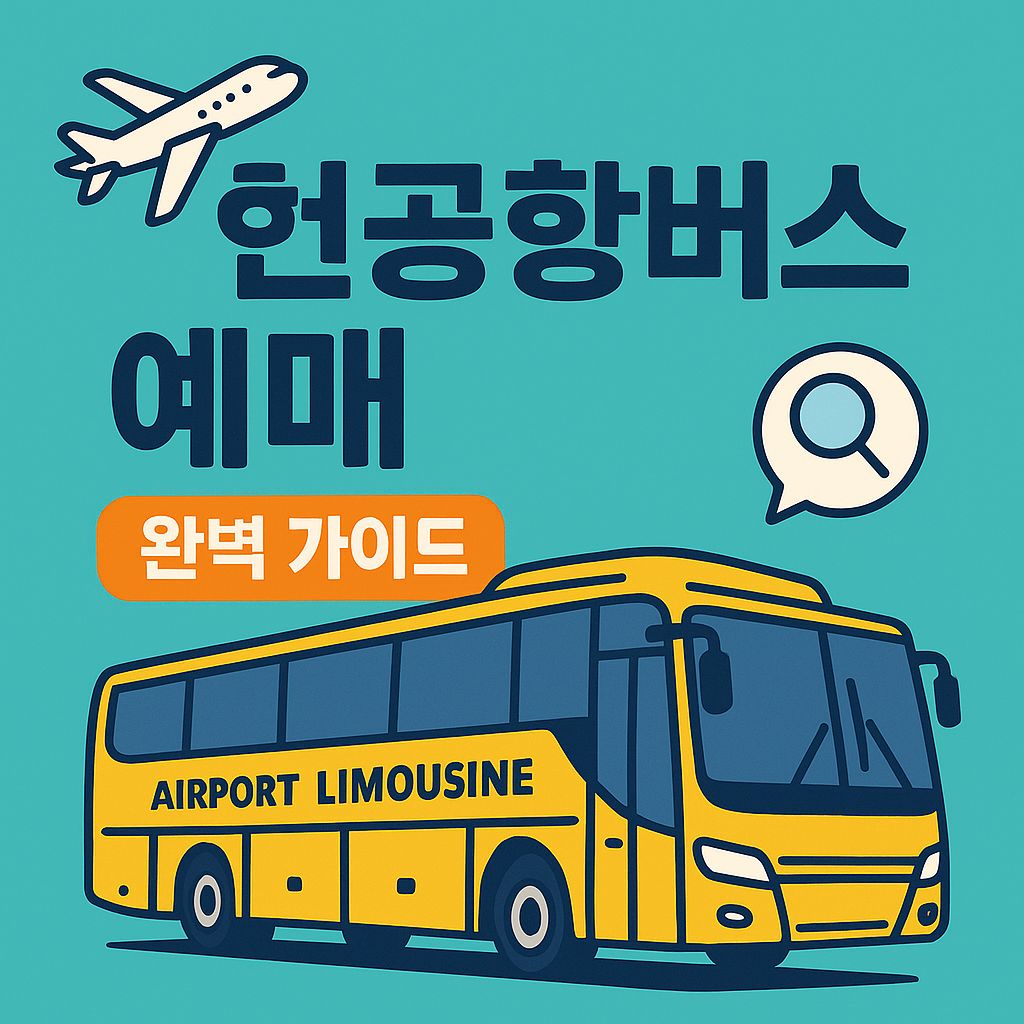 인천공항버스 예매 바로가기 (온라인)