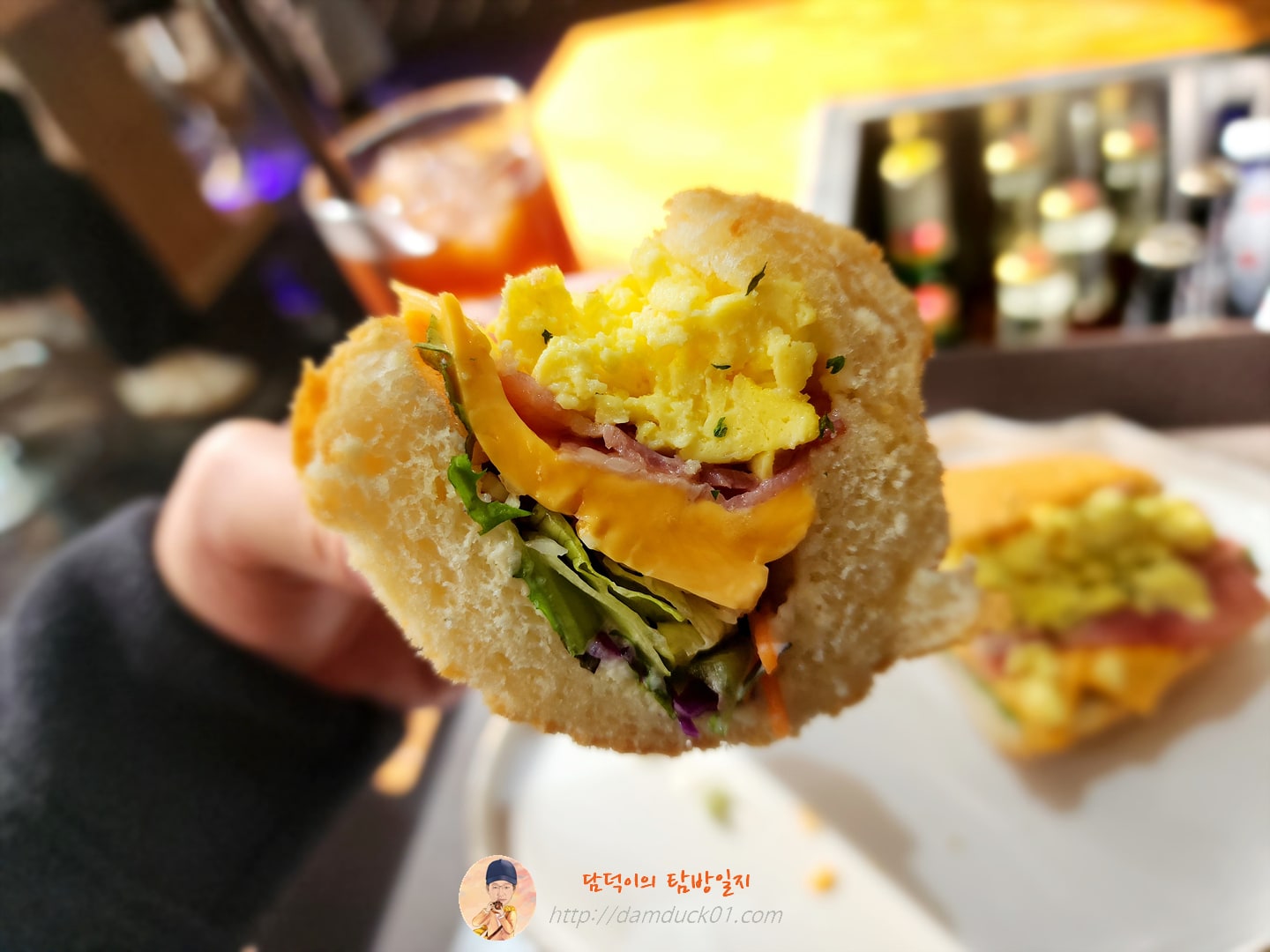 치즈에그베이컨 샌드위치