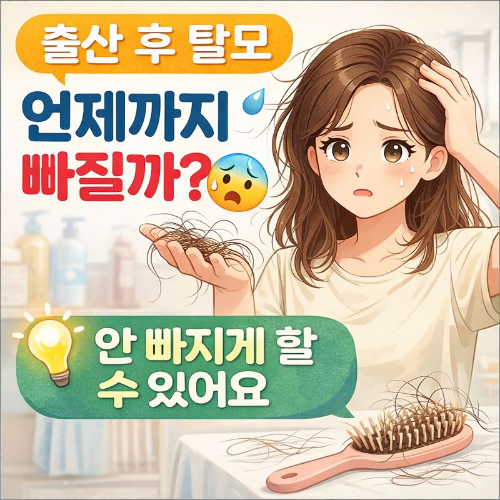 출산 후 탈모 언제까지 빠질까?|산모가 꼭 알아야 할 예방법·음식·영양제 총정리