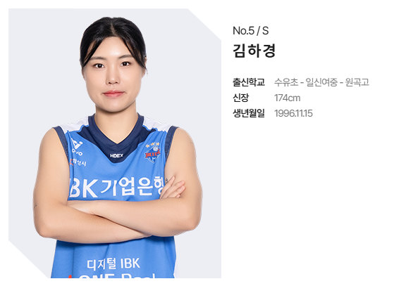 여자배구 김하경