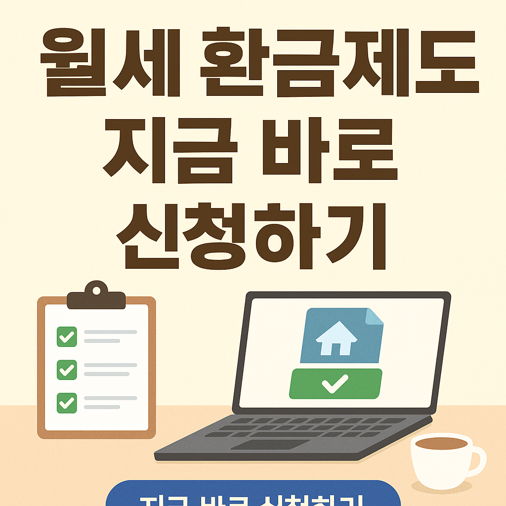 월세 환급금 조회부터 신청까지