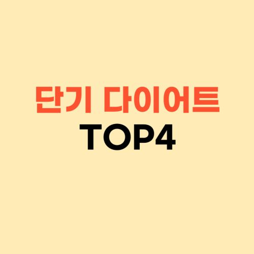 단기 다이어트의 4가지 종류 ❘ 장점과 단점 알아보기