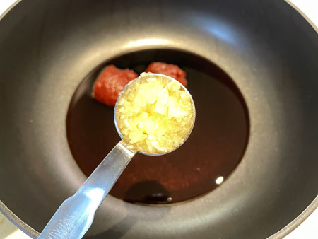 국물 떡볶이 양념 - 다진마늘