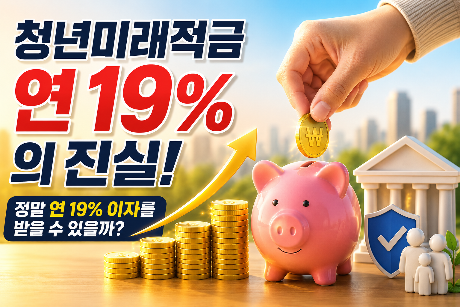 청년미래적금 연 19%의 진실! 정말 연 19% 이자를 받을 수 있을까? 관련 사진