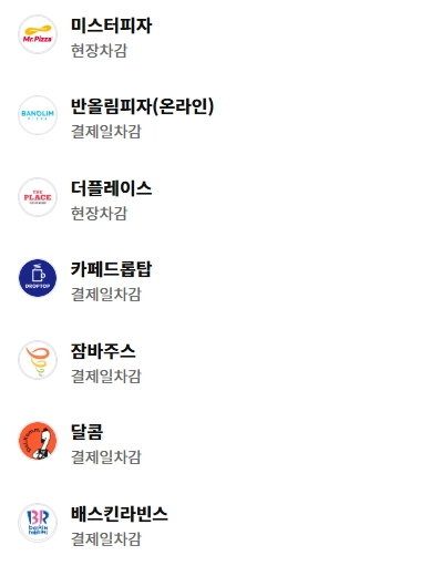 삼성카드-포인트-사용처-업종별-정리