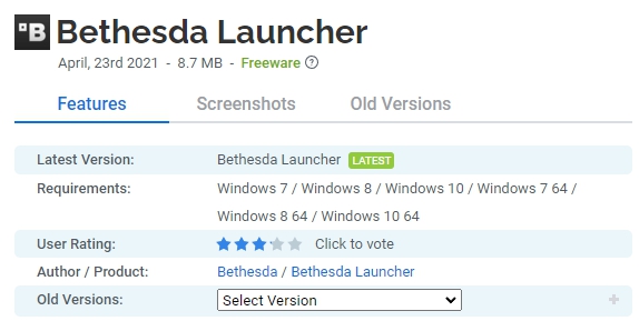 Bethesda-Launcher