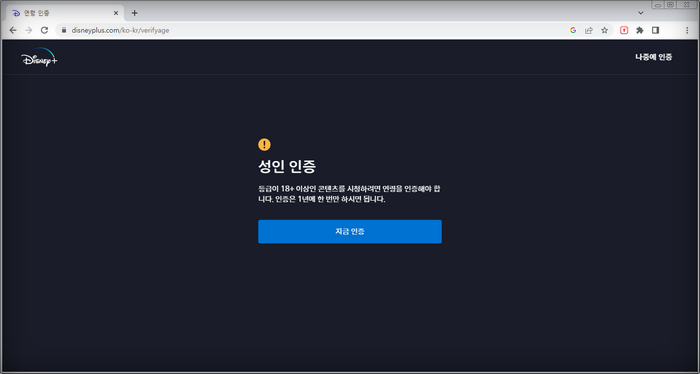연령인증