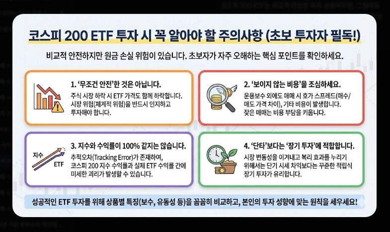 코스피200 ETF 전체 목록 [2026년] 운용보수&middot;순자산&middot;수익률 비교 및 목적별 추천