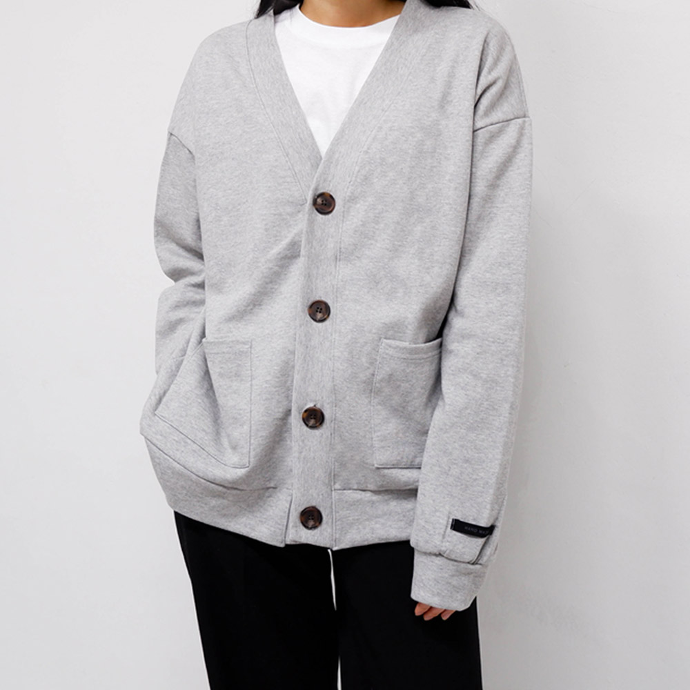 핸드메이드 면100 코튼 가디건 (여성 여자 루즈핏)