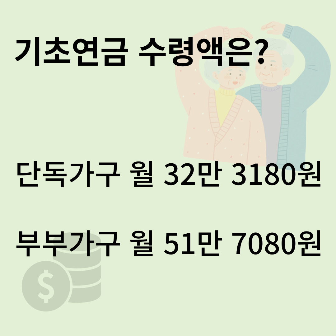 기초연금 월수령액