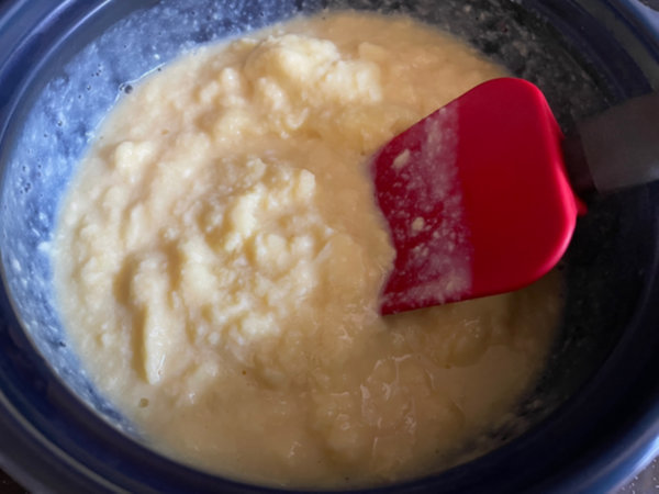 계란찜 70~80% 익히기