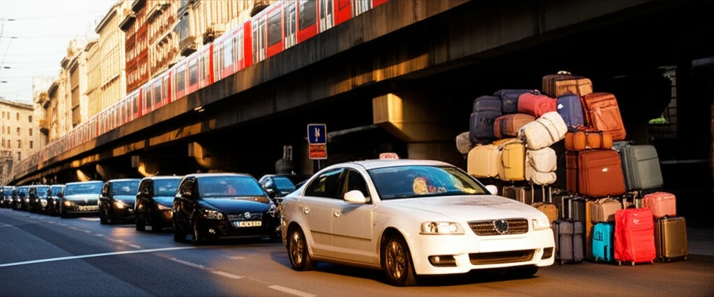 밀라노 공항에서 산시로 스타디움 이동..