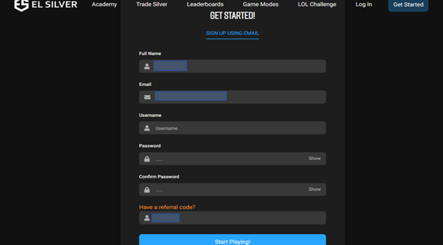 회원가입-양식-화면