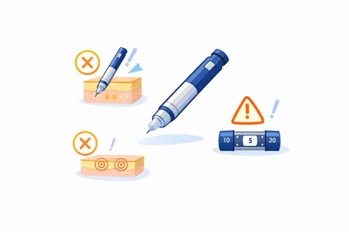 인슐린 주사 놓는 법