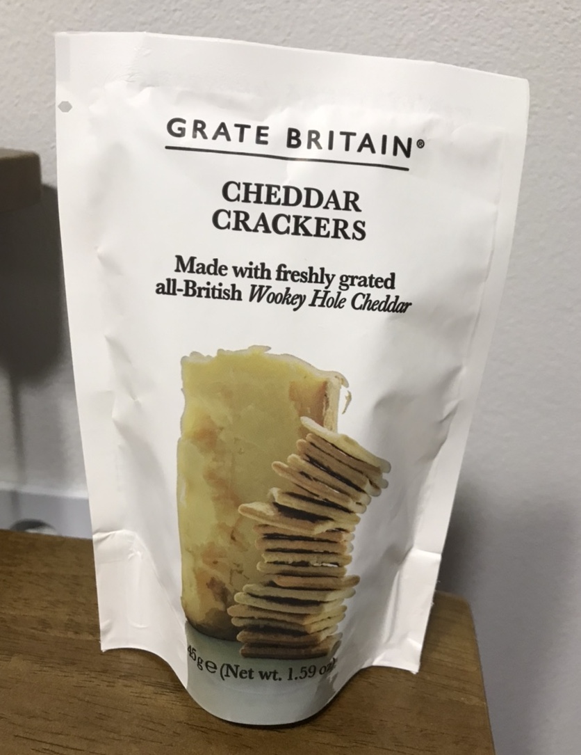 체다 크래커 포장지
