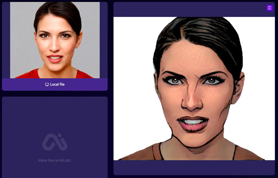 얼굴사진을-만화스타일로-변환