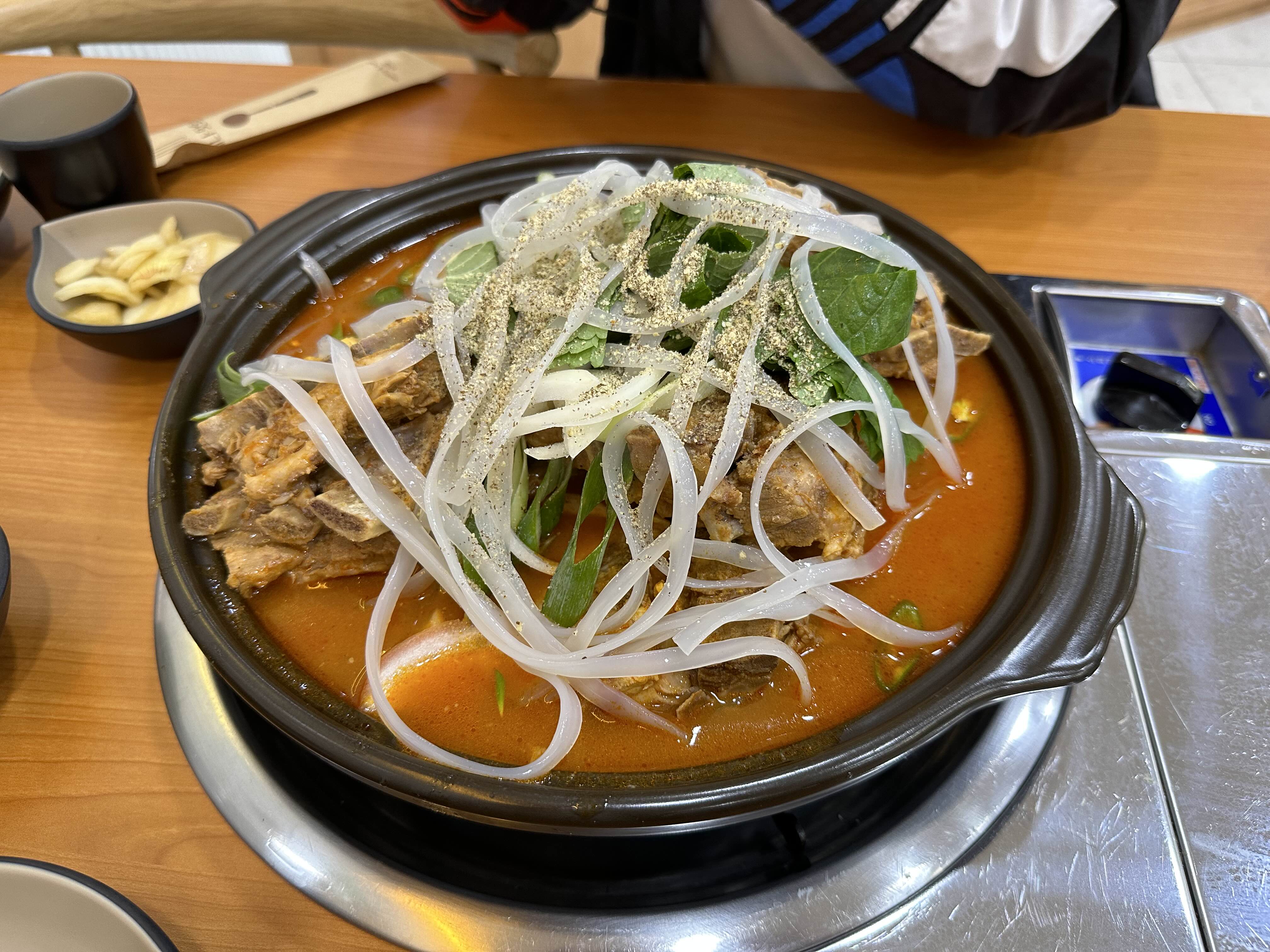 미락 감자탕 조리전