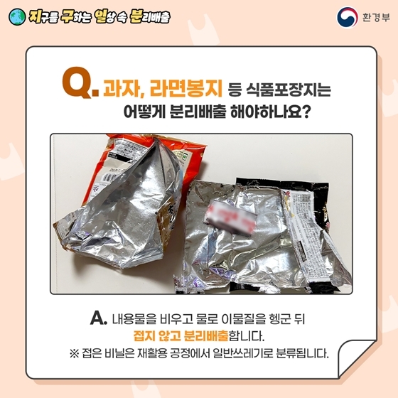 올바른 분리수거 방법