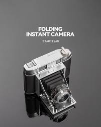 티티아티산 폴딩 폴라로이드 카메라