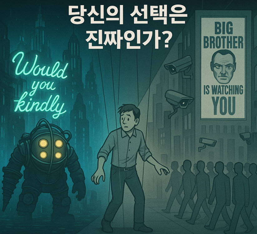 게임과 문학 시리즈 2부 – 당신의 선택은 진짜인가? (바이오쇼크 × 『1984』)