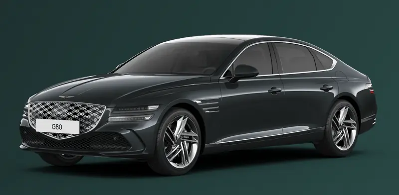 제네시스 G80 페이스 리프트 색상
