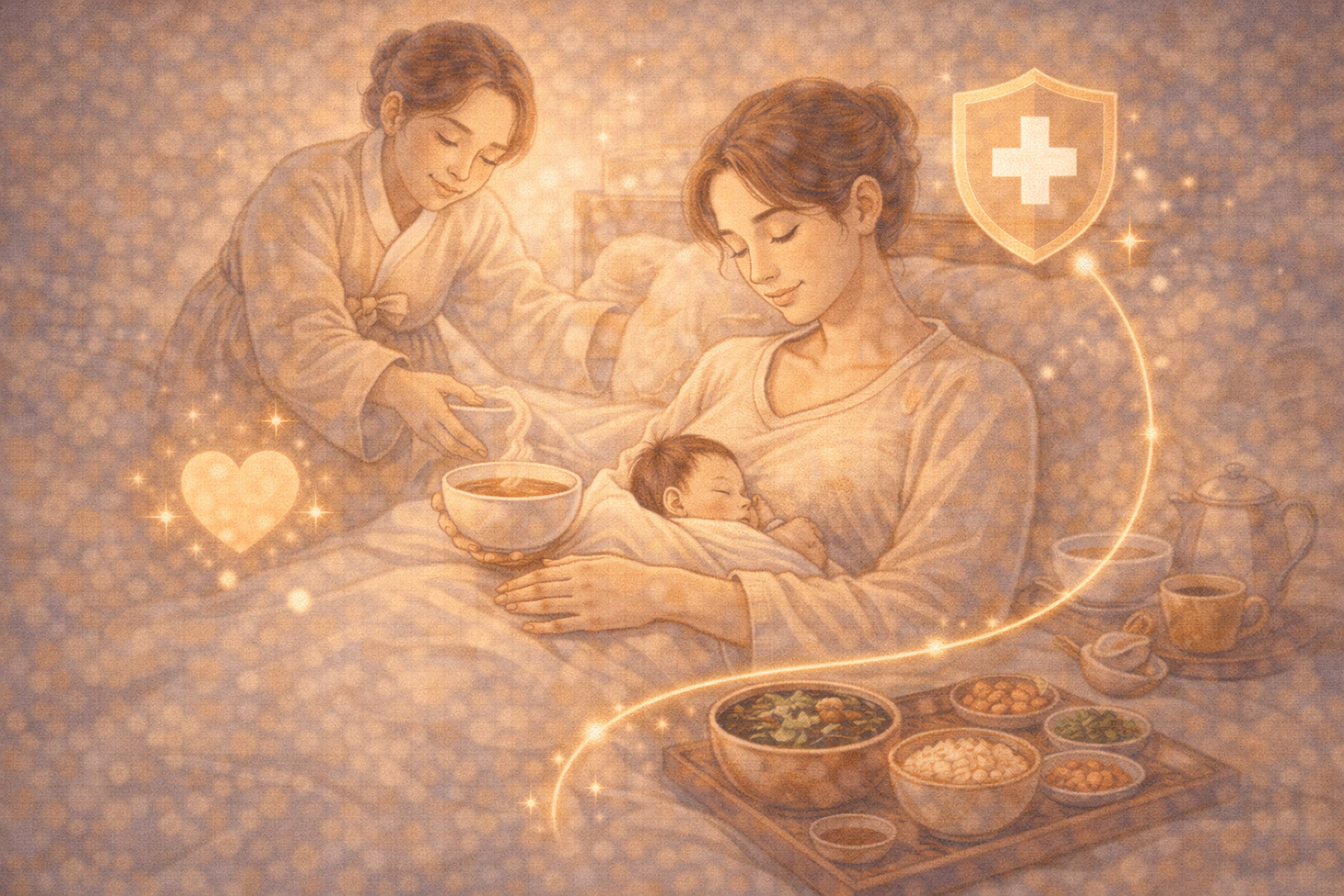 출산 후 몸 회복, 허준이 말하는 산후 회복의 시간