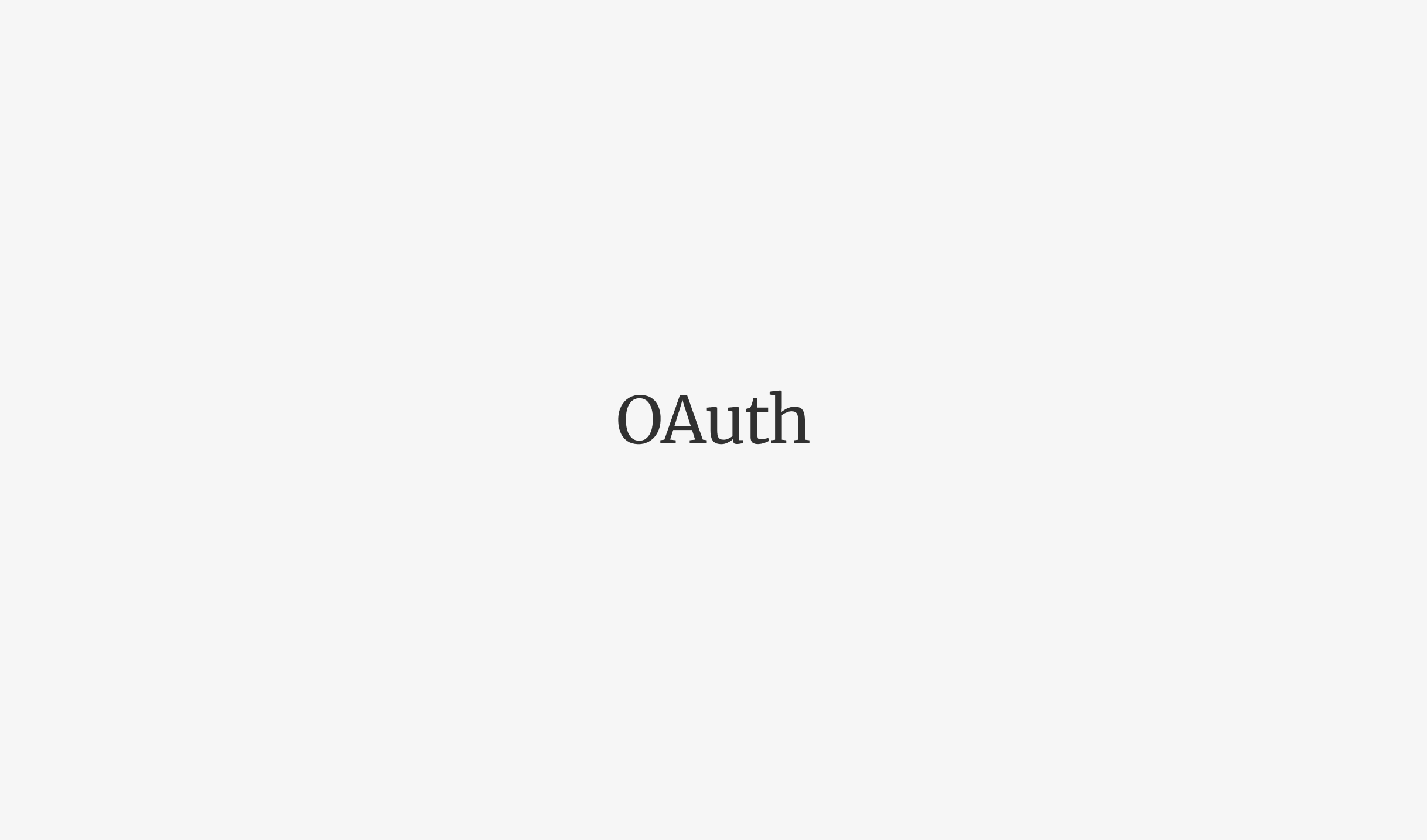 OAuth 로그인 구현기