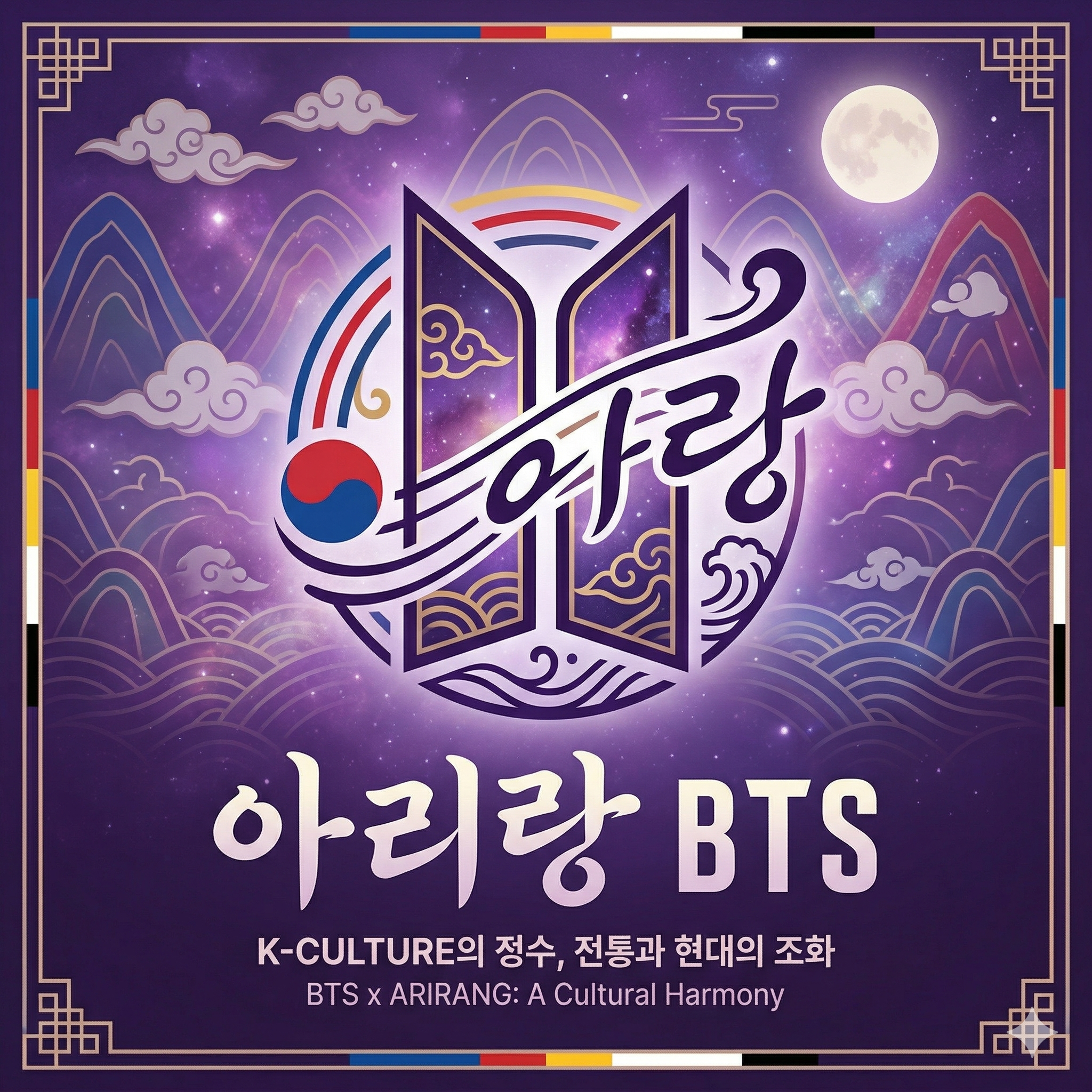 BTS 아리랑 로고 속에 담긴 한국의 멋과 글로벌 감각