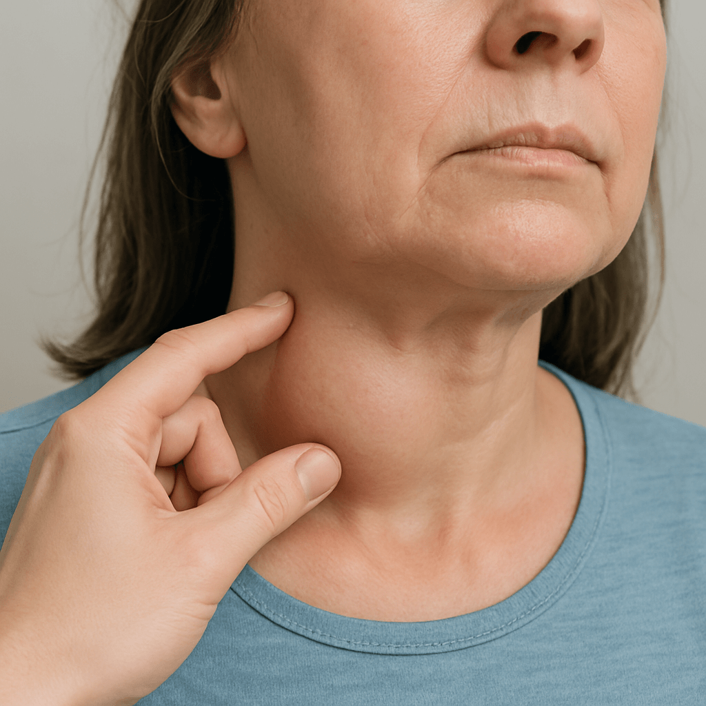 갑상선 증상 목이 붓거나 혹이 만져짐