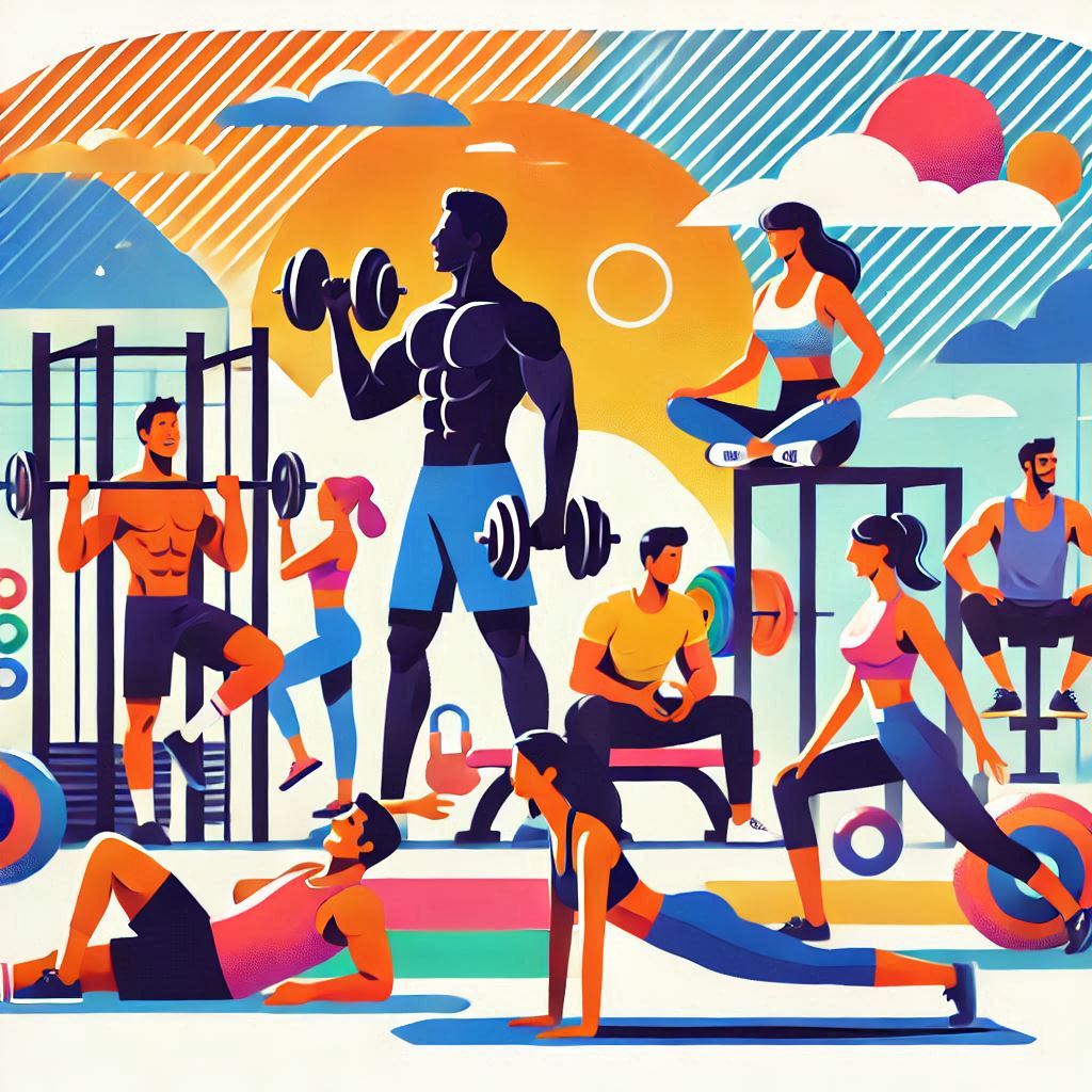 헬스장 운동하는 방법