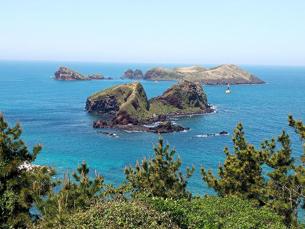 올레12코스: 당산봉 뷰 차귀도