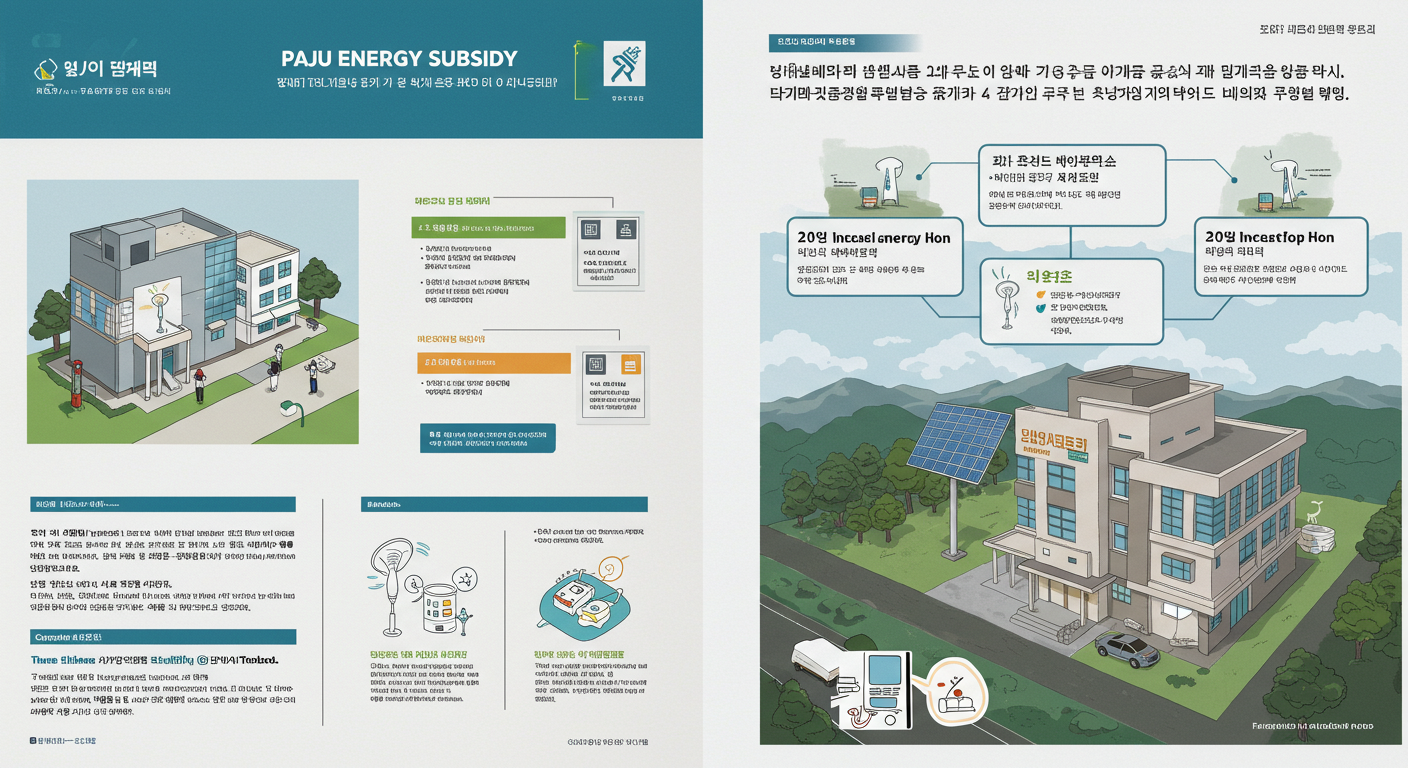 파주시 에너지 지원금 활용 방법