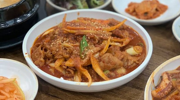 전주청국장집 제육볶음