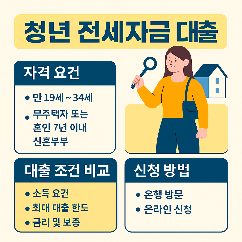 청년전세자금대출 신청 요건