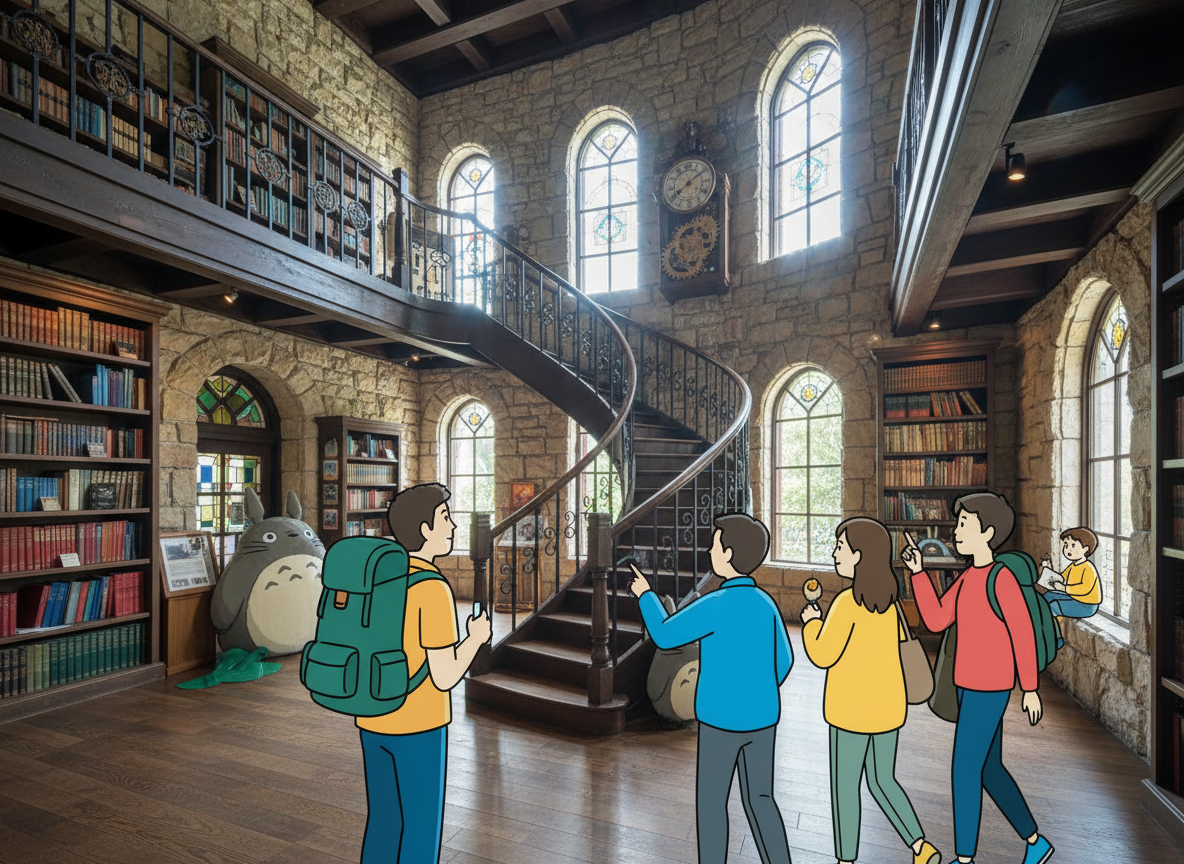 도쿄 미타카 지브리 미술관 예약