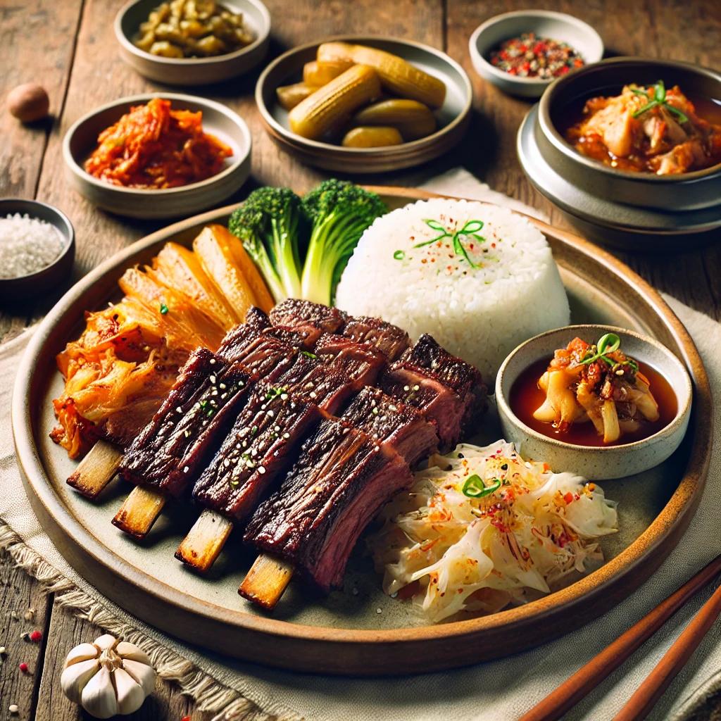 미국산 la갈비