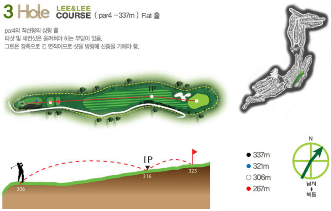 리앤리 컨트리클럽 하이랜드코스 3