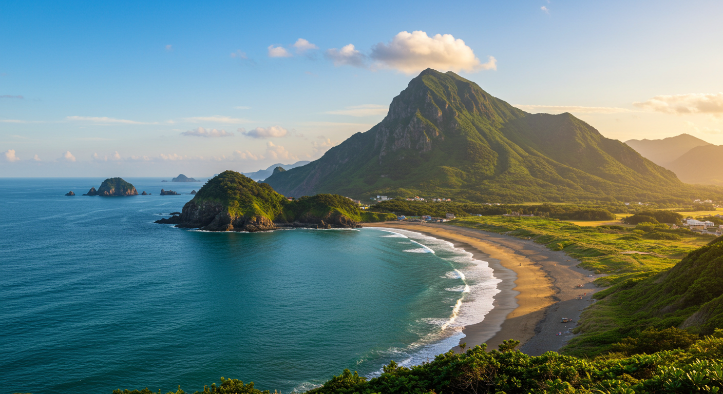 우도 서빈백사, 우도봉, 하고수동 해변의 아름다운 풍경
