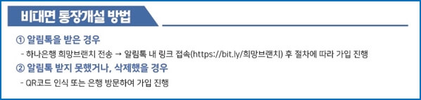 청년내일저축계좌 신청방법 및 자격조건 - 서류