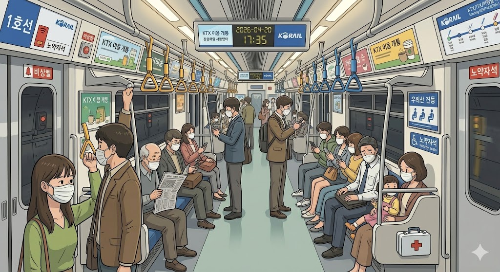 오산역 1호선 급행 전철 시간표