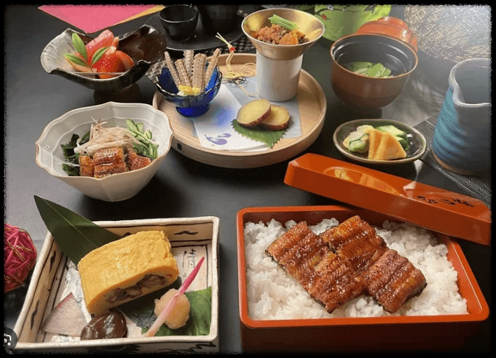 후쿠오카 장어덮밥 맛집 후지우나 음식