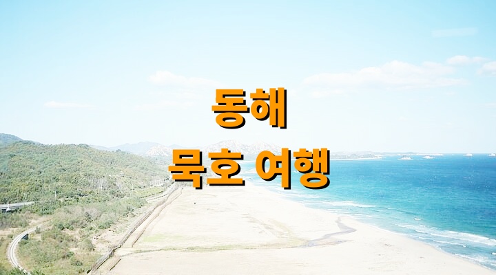 동해 묵호 여행