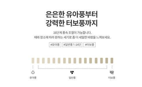 미세 풍속 조절
